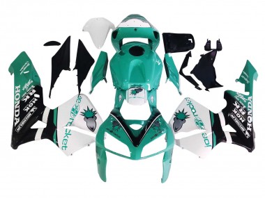 Purchase 2005-2006 Light Green White Glossy Black Joe Rocket Honda CBR600RR Motorcycle Fairings UK