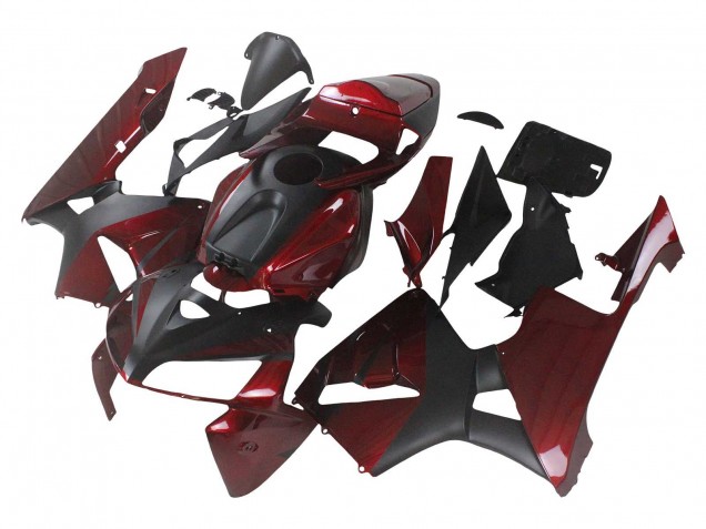 Purchase 2005-2006 Red Black Honda CBR600RR Motorcycle Fairings UK