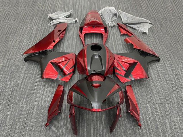 Purchase 2005-2006 Red Black Honda CBR600RR Motorcycle Fairings UK