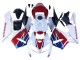 Purchase 2005-2006 White Red Blue HRC Honda CBR600RR Motorcycle Fairing UK