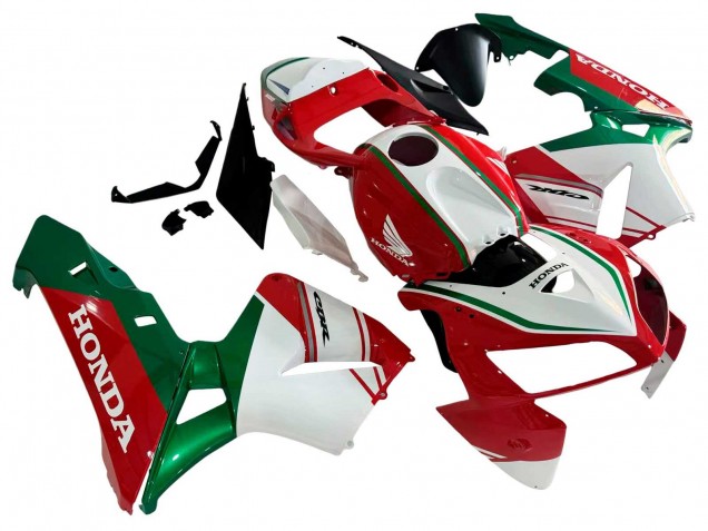Purchase 2005-2006 Red White Green Honda CBR600RR Motorcycle Fairings UK