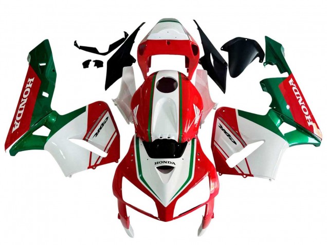 Purchase 2005-2006 Red White Green Honda CBR600RR Motorcycle Fairings UK