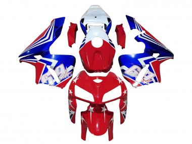 Purchase 2005-2006 Red White Blue 69 Honda CBR600RR Motorcycle Fairings UK