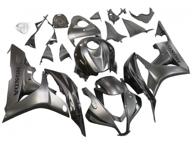 Purchase 2007-2008 Silver Glossy Black Honda CBR600RR Motorcycle Fairing UK