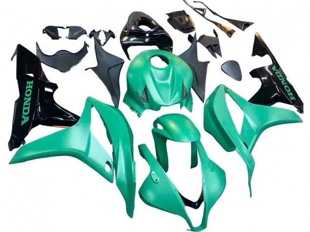 Purchase 2007-2008 Green Glossy Black Honda CBR600RR Bike Fairings UK