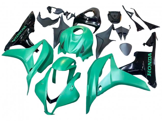 Purchase 2007-2008 Green Glossy Black Honda CBR600RR Bike Fairings UK