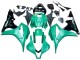 Purchase 2007-2008 Green Glossy Black Honda CBR600RR Bike Fairings UK