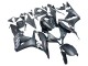 Purchase 2007-2008 Matte Black White Repsol Honda CBR600RR Motorcycle Fairing UK