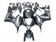 Purchase 2007-2008 Matte Black White Repsol Honda CBR600RR Motorcycle Fairing UK