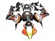 Purchase 2007-2008 Matte Black Orange Red Rossi Repsol 46 Honda CBR600RR Motorcycle Fairings UK