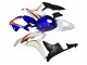 Purchase 2007-2008 White Blue Red Glossy Black Honda CBR600RR Motorcycle Fairings UK