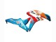 Purchase 2007-2008 Orange White Red Blue Repsol Honda CBR600RR Motorcycle Fairings UK