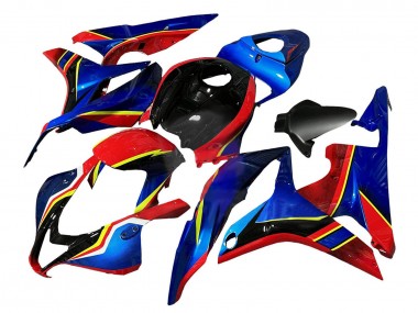 Purchase 2007-2008 Blue Red Yellow Glossy Black Honda CBR600RR Motorcycle Fairings UK