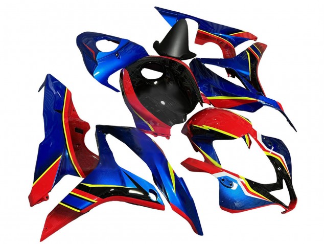 Purchase 2007-2008 Blue Red Yellow Glossy Black Honda CBR600RR Motorcycle Fairings UK