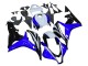 Purchase 2007-2008 White Blue Glossy Black Honda CBR600RR Motorcycle Fairing UK