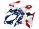 Purchase 2007-2008 White Blue Red Star Honda CBR600RR Motorcycle Fairings UK