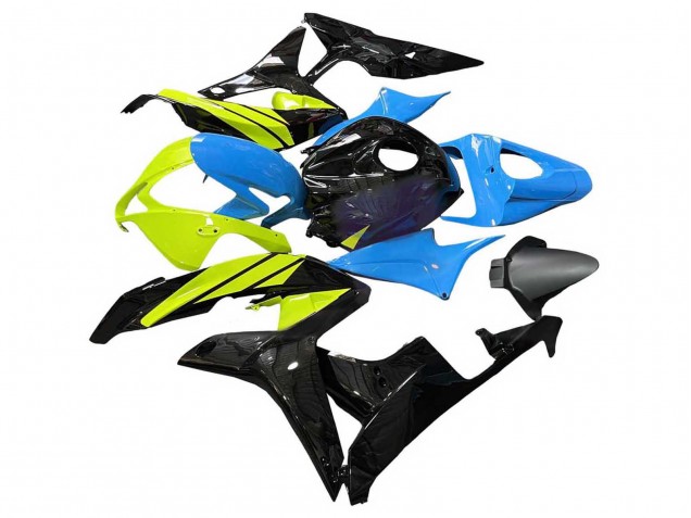 Purchase 2007-2008 Blue Yellow Glossy Black Honda CBR600RR Motorcycle Fairings UK