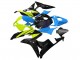 Purchase 2007-2008 Blue Yellow Glossy Black Honda CBR600RR Motorcycle Fairings UK