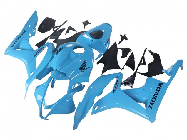Purchase 2007-2008 Light Blue Racing Honda CBR600RR Motorcycle Fairings UK