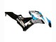 Purchase 2007-2008 White Light Blue Glossy Black Honda CBR600RR Motorcycle Fairings UK