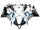 Purchase 2007-2008 White Light Blue Glossy Black Honda CBR600RR Motorcycle Fairings UK