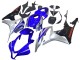 Purchase 2007-2008 Silver Blue Glossy Black Racing Honda CBR600RR Motorcycle Fairings UK