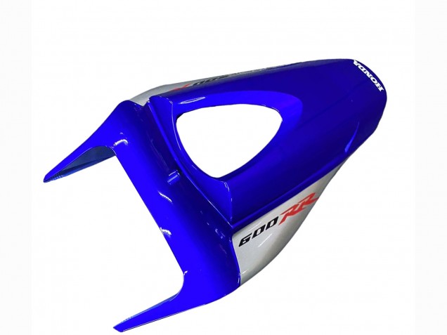 Purchase 2007-2008 Silver Blue Glossy Black Racing Honda CBR600RR Motorcycle Fairings UK