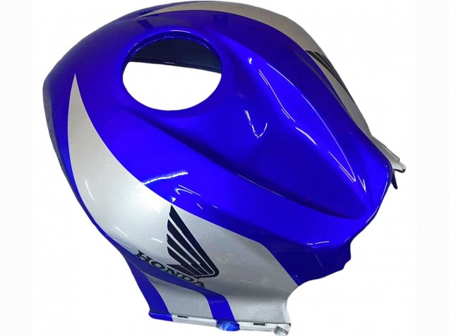 Purchase 2007-2008 Silver Blue Glossy Black Racing Honda CBR600RR Motorcycle Fairings UK