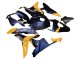 Purchase 2007-2008 Orange Dark Blue Trick Star 06 Honda CBR600RR Motorcycle Fairings UK
