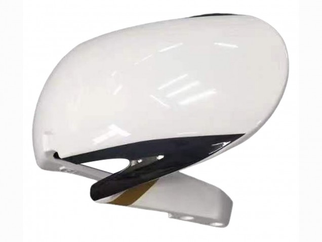Purchase 2007-2008 White Gold Glossy Black Playboy Honda CBR600RR Motorcycle Fairing UK