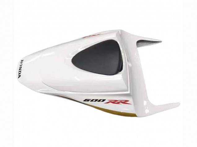 Purchase 2007-2008 White Gold Glossy Black Playboy Honda CBR600RR Motorcycle Fairing UK