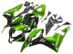 Purchase 2007-2008 Green Glossy Black Honda CBR600RR Motorcycle Fairing Kits UK