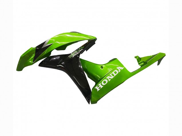 Purchase 2007-2008 Green Glossy Black Honda CBR600RR Motorcycle Fairing Kits UK