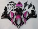 Purchase 2007-2008 Pink Glossy Black Racing Honda CBR600RR Motorcycle Fairings UK
