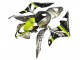 Purchase 2007-2008 Grey Fluorescent Yellow Shark Honda CBR600RR Motorcycle Fairings UK