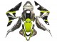Purchase 2007-2008 Grey Fluorescent Yellow Shark Honda CBR600RR Motorcycle Fairings UK