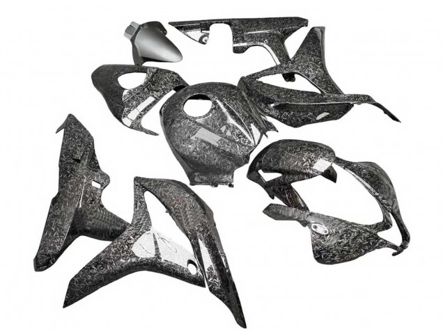 Purchase 2007-2008 Black Forged Carbon Fiber Honda CBR600RR Motorcycle Fairings UK