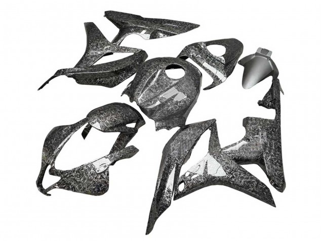 Purchase 2007-2008 Black Forged Carbon Fiber Honda CBR600RR Motorcycle Fairings UK