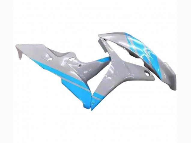 Purchase 2007-2008 Glossy Grey Light Blue Honda CBR600RR Motorcycle Fairings UK