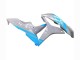 Purchase 2007-2008 Glossy Grey Light Blue Honda CBR600RR Motorcycle Fairings UK