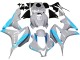 Purchase 2007-2008 Glossy Grey Light Blue Honda CBR600RR Motorcycle Fairings UK