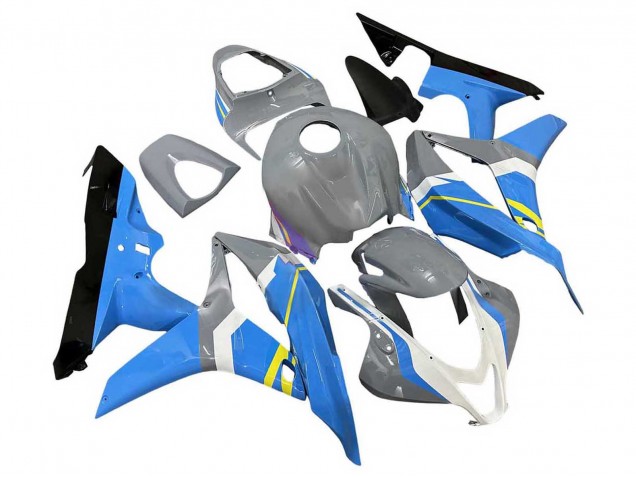 Purchase 2007-2008 Nardo Grey Blue White Glossy Black Honda CBR600RR Motorcycle Fairings UK