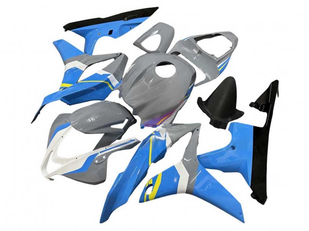 Purchase 2007-2008 Nardo Grey Blue White Glossy Black Honda CBR600RR Motorcycle Fairings UK