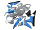 Purchase 2007-2008 Nardo Grey Blue White Glossy Black Honda CBR600RR Motorcycle Fairings UK