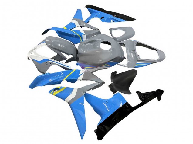 Purchase 2007-2008 Nardo Grey Blue White Glossy Black Honda CBR600RR Motorcycle Fairings UK
