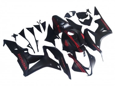 Purchase 2007-2008 Matte Black Red Honda CBR600RR Motorcycle Fairings UK