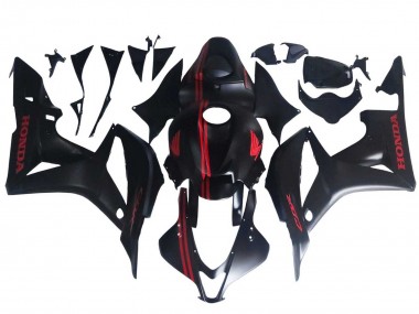 Purchase 2007-2008 Matte Black Red Honda CBR600RR Motorcycle Fairings UK