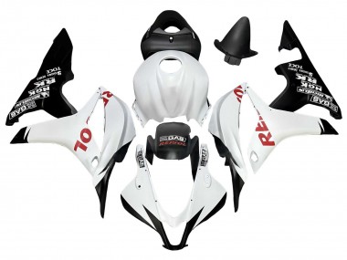 Purchase 2007-2008 White Matte Black Red Repsol Honda CBR600RR Motorcycle Fairings UK