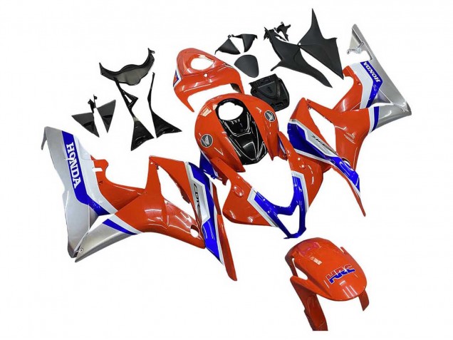Purchase 2007-2008 Silver Blue Red HRC Honda CBR600RR Motorcycle Fairings UK