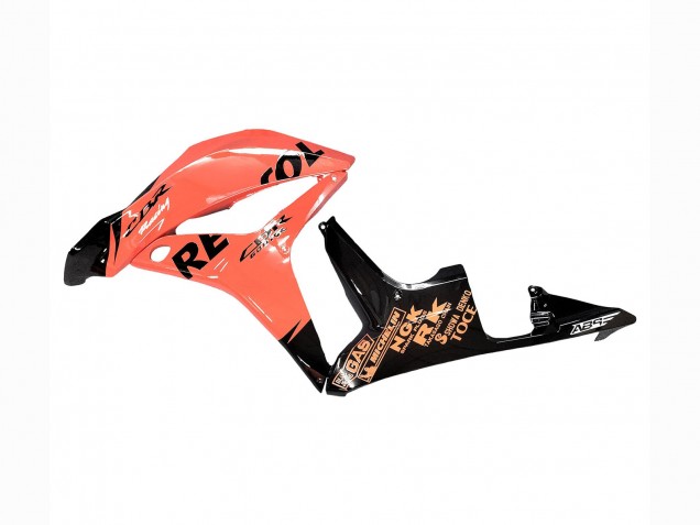 Purchase 2007-2008 Orange Glossy Black Repsol Honda CBR600RR Motorcycle Fairings UK